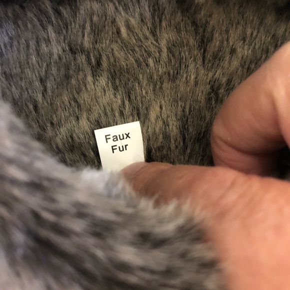 Acorn Women's Wool Blend Faux Fur Chinchilla Ragg Clog Slippers Size 9 1/2-101/2 - Picture 10 of 14